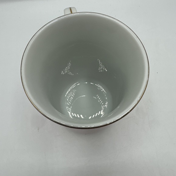 Otagiri Holiday Coffee Mug Gibson Greeting Christmas Tree Cup Japan‎ Vintage - Picture 5 of 7